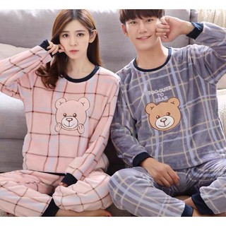 bộ đồ đôi ngủ lông mịn đẹp GIÁ RẺ