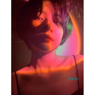 Đèn Hoàng Hôn 5 Màu Trong 1 - Đèn Sunset - Đèn Rose BlackPink