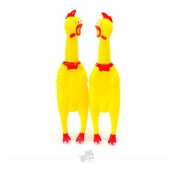 Gà A Lử bóp kêu _ Gà la hét đồ chơi (32cm)