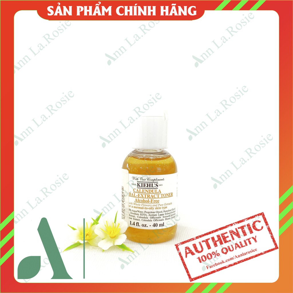 [Mã COS1904 giảm 8% đơn 300K] Toner Hoa Cúc Kiehl's 40ml