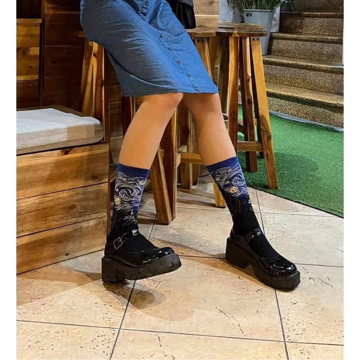 Tất/vớ cao cổ nghệ thuật PAINTING SOCK