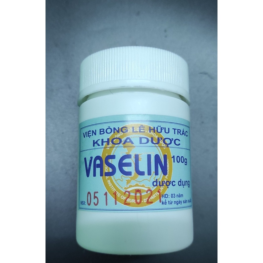 Kem nẻ Vaseline - dưỡng ẩm - chống nẻ [Viện Bỏng Quốc Gia - Học Viện Quân Y]