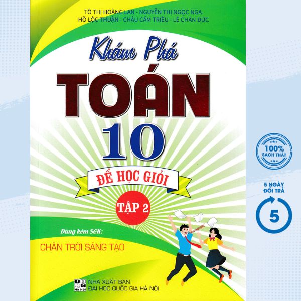 Sách Tham Khảo - Khám Phá Toán 10: Để Học Giỏi - Tập 2 (Dùng Kèm SGK Chân Trời Sáng Tạo) - HA