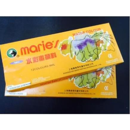 MÀU NƯỚC MARIE'S 12 MÀU ( có video quay sản phẩm thật)