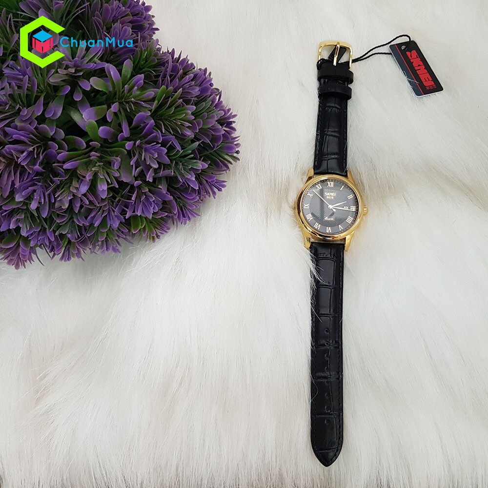 ĐỒNG HỒ NAM SKMEI M868 DÂY DA CAO CẤP ĐẠT CHUẨN CHỐNG NƯỚC | BigBuy360 - bigbuy360.vn