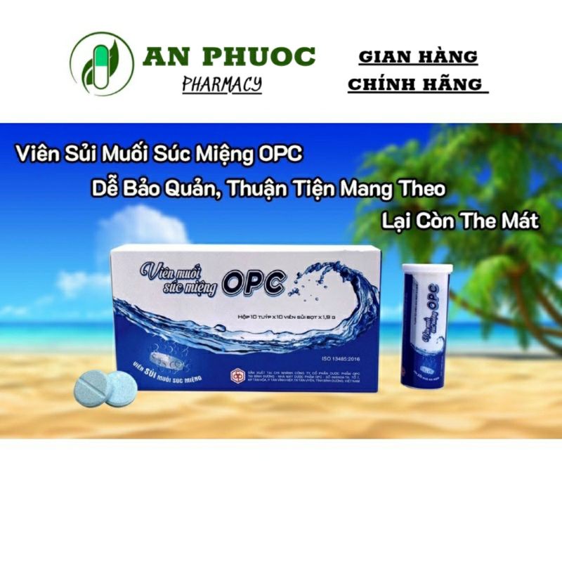 VIÊN MUỐI SÚC MIỆNG OPC 20 viên