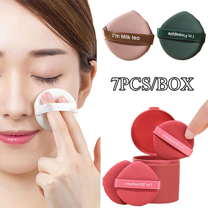 Set 3 Mút Trang Điểm Hai Mặt Sử Dụng Ướt Và Khô Cho Kem Nền BB