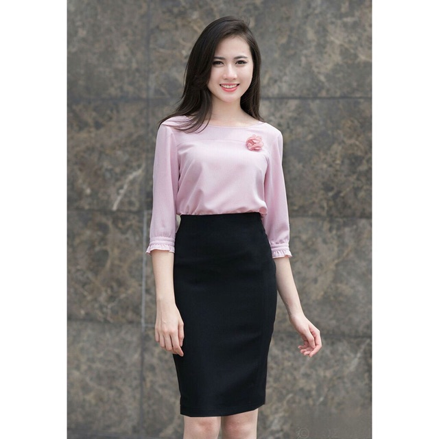 Chân váy bút chì xẻ sau ( chất thun mỹ ) | BigBuy360 - bigbuy360.vn