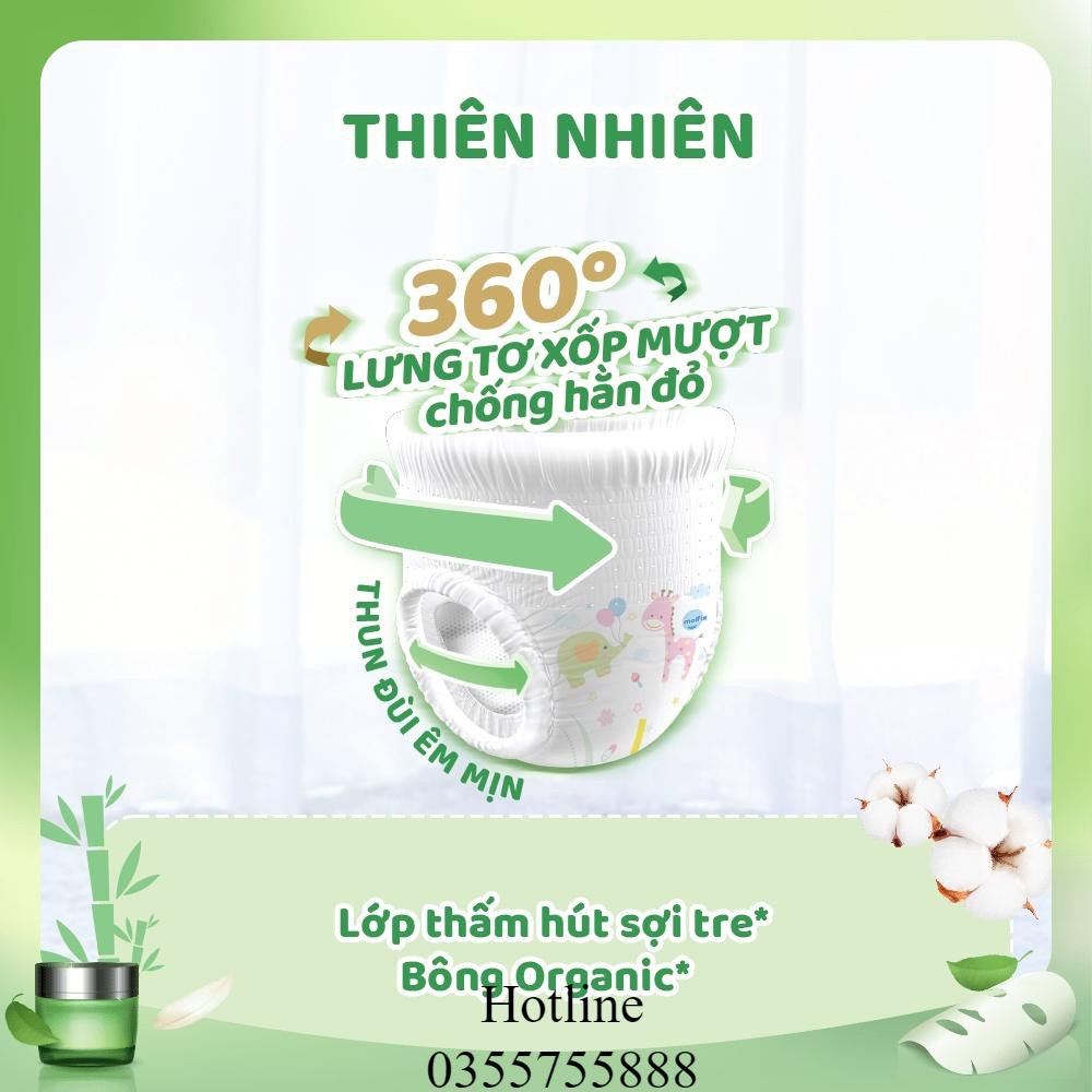Tã/bỉm quần Molfix Thiên nhiên Super Jumbo XXL (15kg - 25kg) - Gói 44+8 miếng