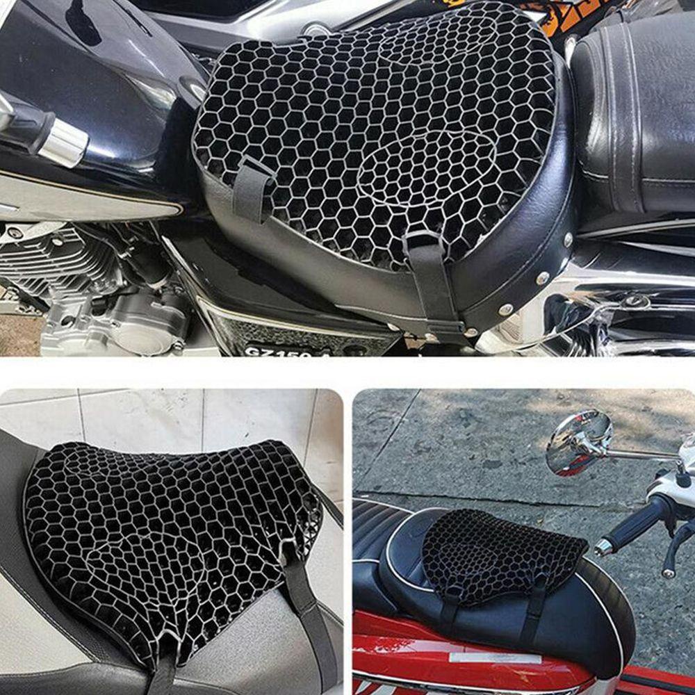 Đệm Ngồi Tổ Ong 3D Chống Trượt Giảm Áp Lực Cho Xe Máy
