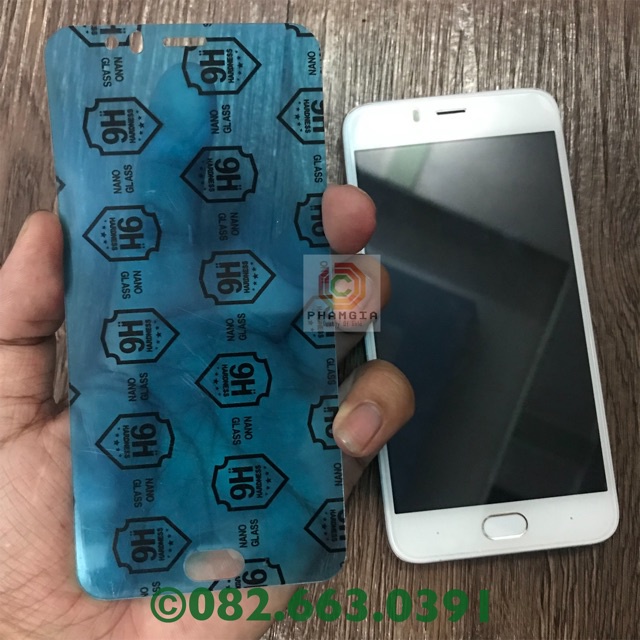 Dán cường lực Sharp pi (nano dẻo) Full màn hình, chuẩn đẹp (có video)