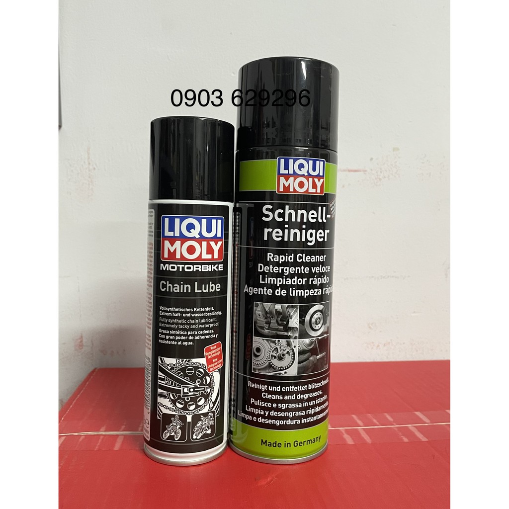 Chai xịt sên Liqui Moly Motorbike Chain-Lube 1508 250ml