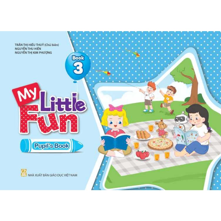 Sách - Trọn bộ học liệu My Little Fun Book 3 , tặng tài khoản học online 12 tháng