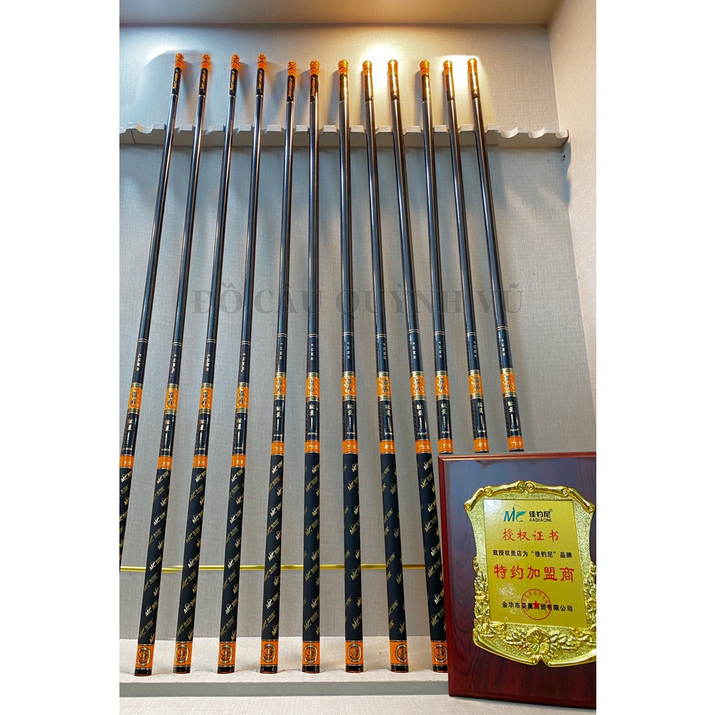 Cần câu tay MC Khinh Lượng, cần câu cá chép, trắm, cần câu đơn, câu đài