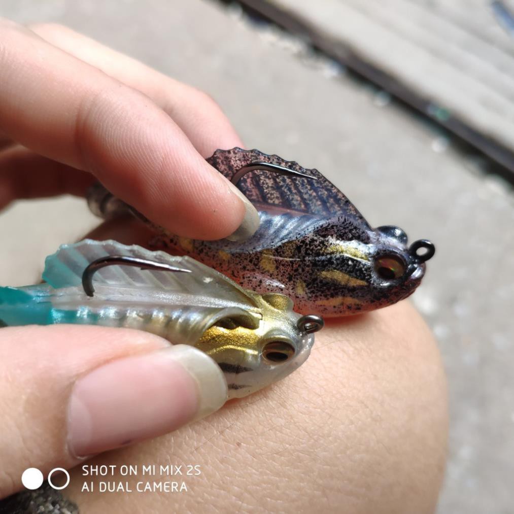 Mồi Cá Mềm Dấu Lưỡi - Cá Thòi Lòi