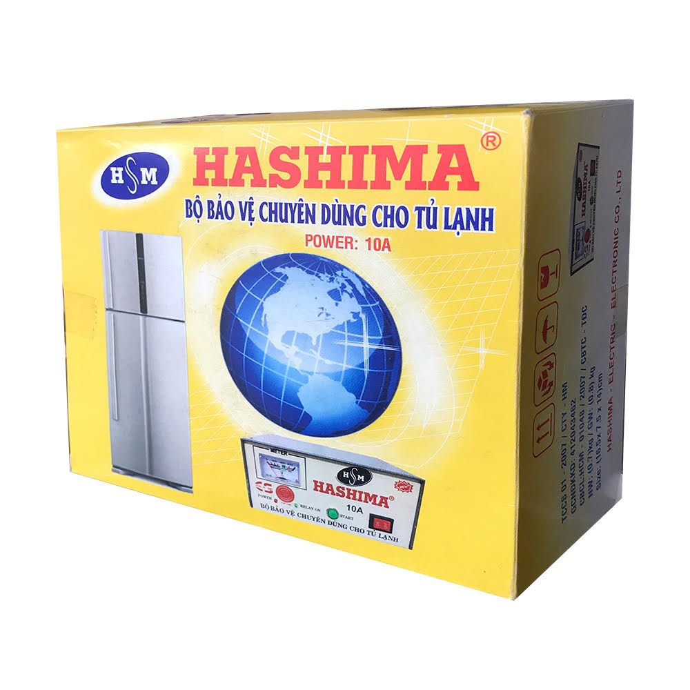 [Mã ELHA22 giảm 5% đơn 300K] RELAY bảo vệ chuyên dùng cho tủ lạnh cao cấp HASHIMA NAKATA 20A - tự động tắt mở