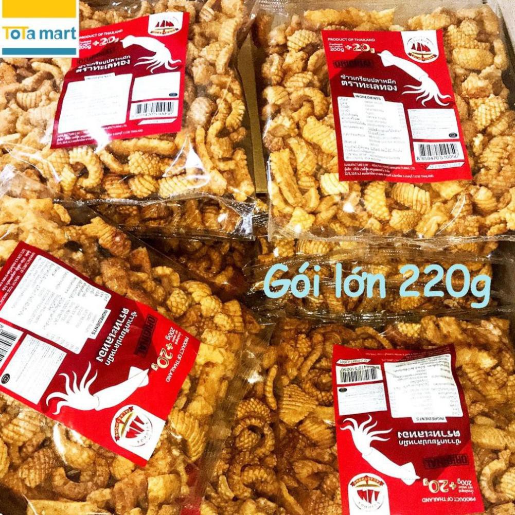 Snack mực Thái Lan gói lớn 220g. Chi tiết HSD ghi bên dưới. | BigBuy360 - bigbuy360.vn