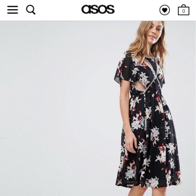 Pass váy Asos uk8 ntw