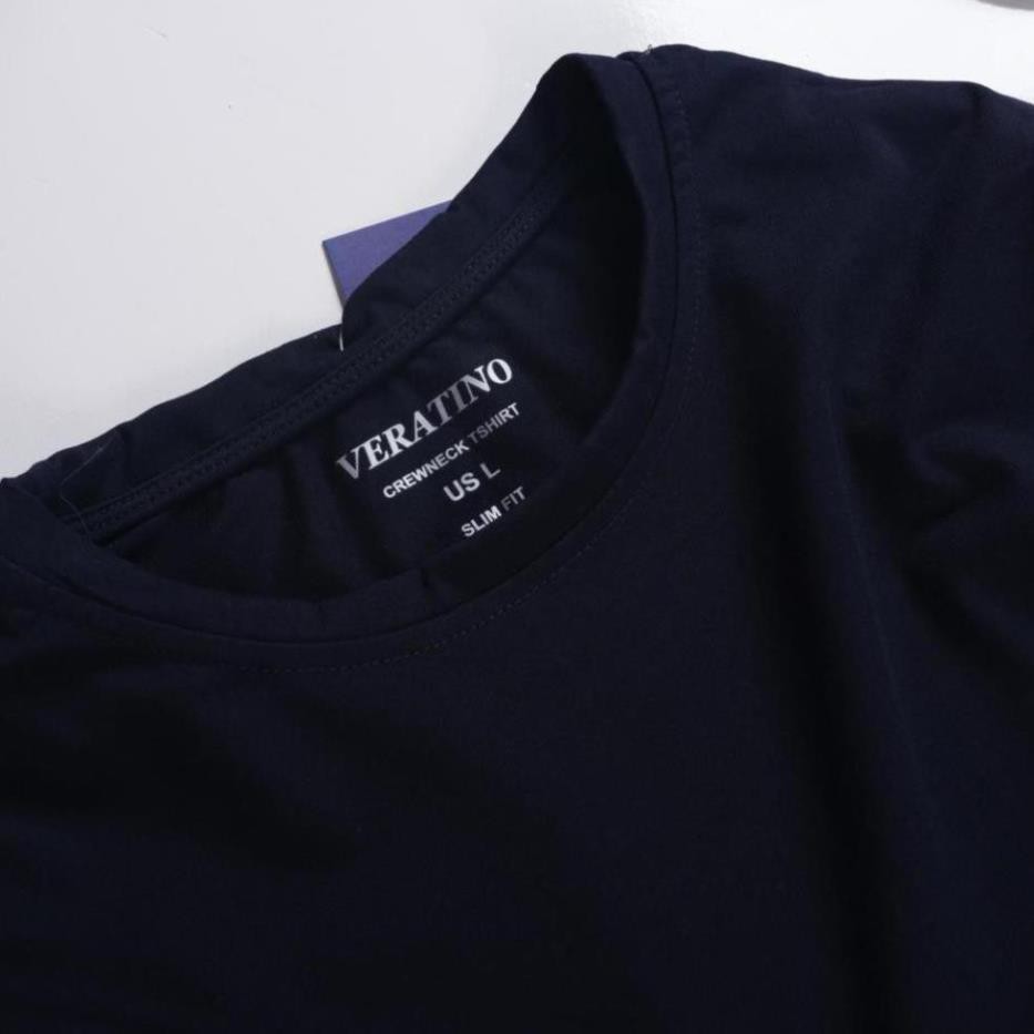 Áo thun nam tay dài giữ nhiệt cao cấp Veratino vải thun cotton co giãn 4 chiều mặc thoải mái lót bên trong ấm áp | BigBuy360 - bigbuy360.vn