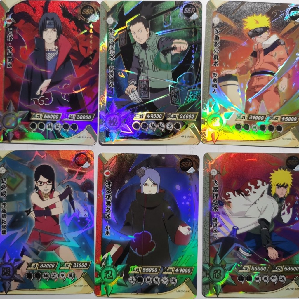 Bộ 100 Thẻ Bài Naruto Và 100 Thẻ Bài Đồ Chơi Cho Bé