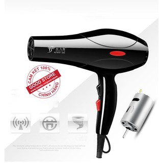 Máy Sấy Tóc  2 Tốc Độ Gió Deliya Đặc Biệt Dễ Tạo Kiểu, Tặng Kèm Bộ Phụ Kiện 5 Chi Tiết