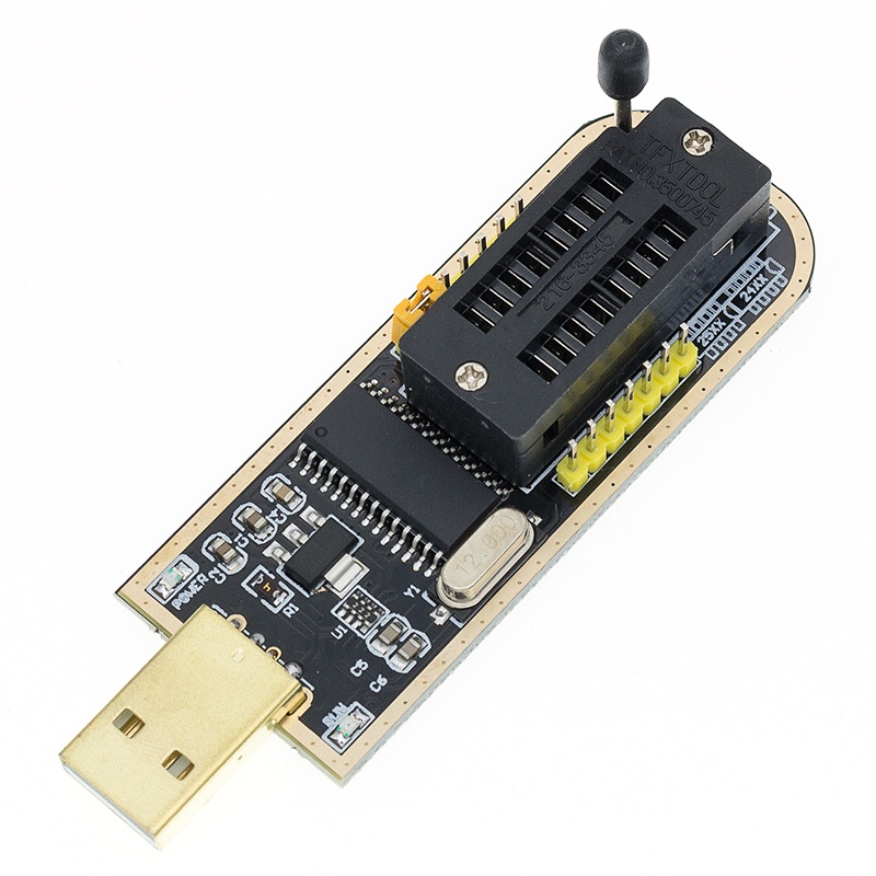 Bộ Mô Đun Lập Trình BIOS USB I21 CH341A 24 25 Series EEPROM + Bộ Phụ Kiện Đi Kèm SOIC8 SOP8 EEPROM 93CXX / 25CXX / 24CXX