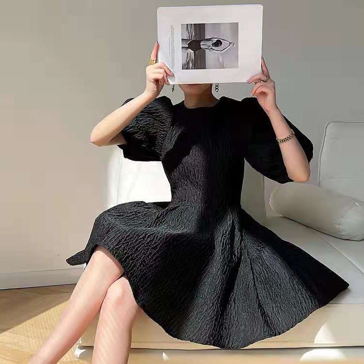 Đầm Ngắn Tay Phồng Dáng Rộng Thời Trang Mùa Hè Hàng Mới Dành Cho Bạn Nữ 2021 | BigBuy360 - bigbuy360.vn