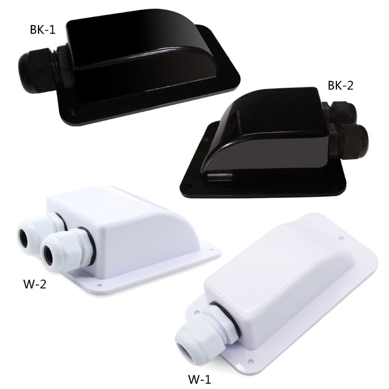 Hộp Pin Năng Lượng Mặt Trời 1 / 2 Lỗ Chống Thấm Nước Cho Xe Hơi