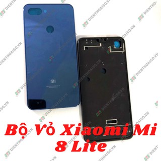 Bộ vỏ linh kiện thay thế  thay thế  thay thế XM Mi 8 lite