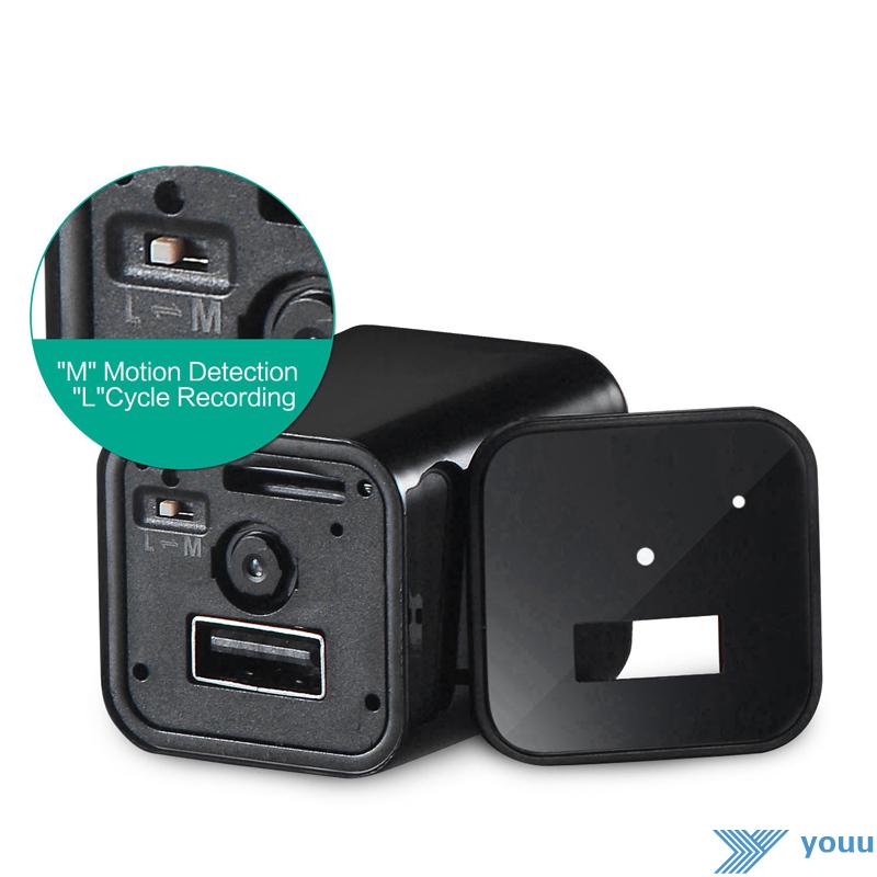 Camera gián điệp dạng đầu sạc HD 1080P chất lượng cao