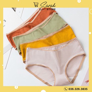 Quần Lót Nữ Cotton Sợi Bông Đa Sắc Cao Cấp