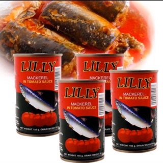 Cá Nục Sốt Cà Lilly 155g Thái lan