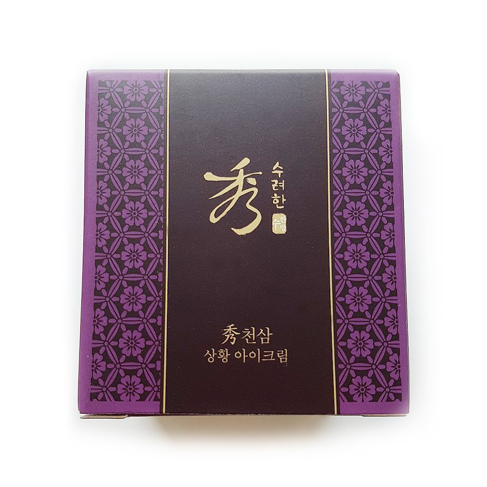 Kem Dưỡng Mắt Sooryehan Chunsam Sanghwang Regenerating Eye Cream Samples - 1 hộp 10ml