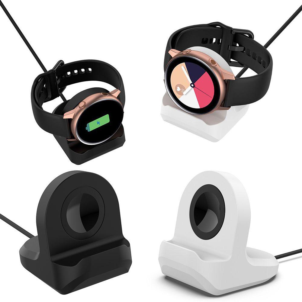 Đế Sạc Bằng Silicon Cho Đồng Hồ Samsung Galaxy Watch 4 Classic 3 Active 1 / 2