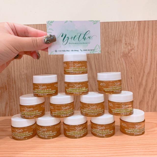 Mask mini 14ml - Mặt nạ Ki eo đất sét / hoa cúc / ngò / nghệ