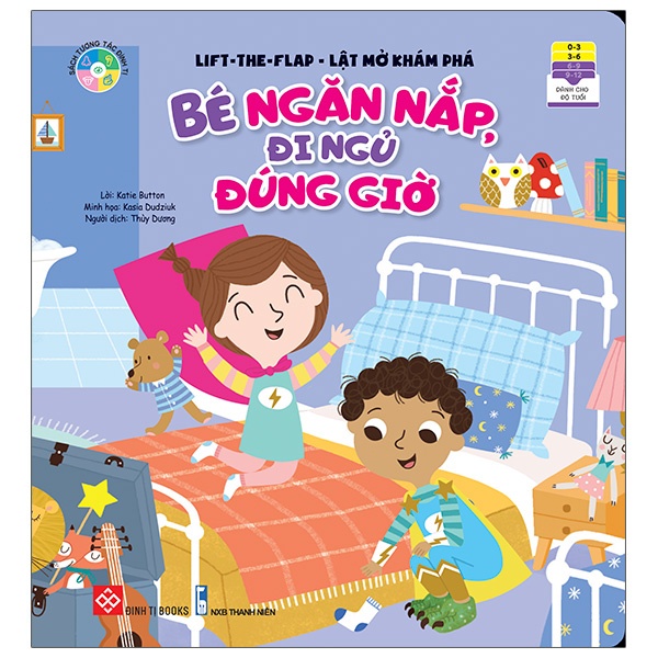 Sách - Lift-The-Flap - Lật Mở Khám Phá-Bé Ngăn Nắp, Đi Ngủ Đúng Giờ