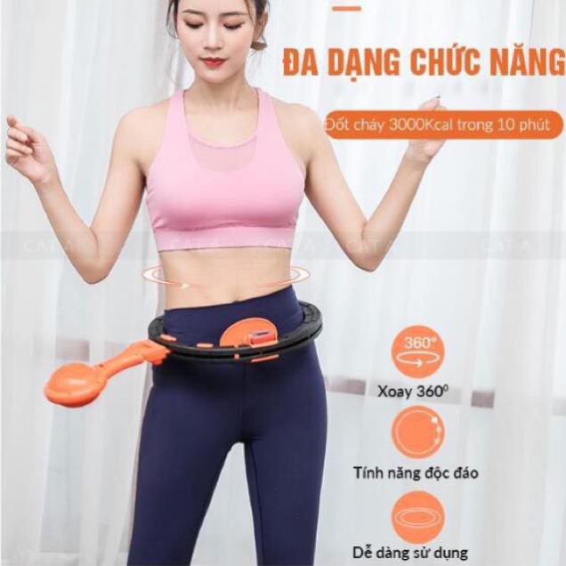 VÒNG LẮC EO THÔNG MINH | Máy tập thể hình eo Giảm mỡ ,điều hòa nhịp tim