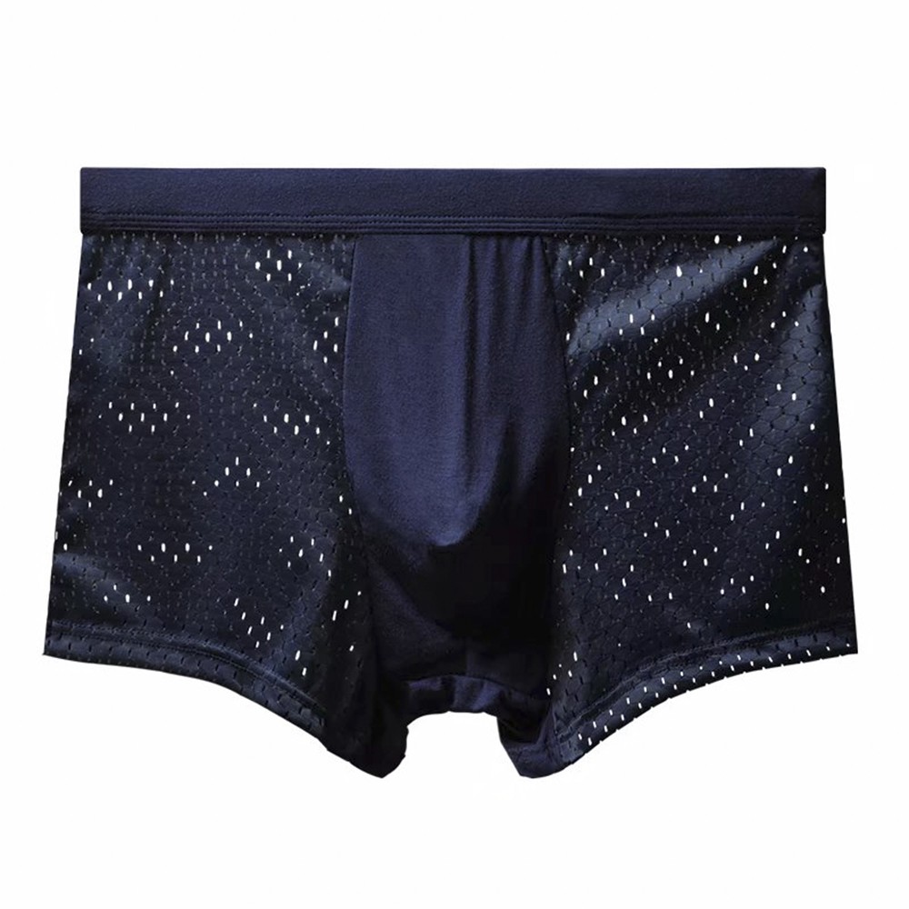 Quần sịp đùi nam thông hơi thoáng khí kháng khuẩn cao cấp KING SPORT quần lót nam boxer thun lạnh co dãn thỏa mái