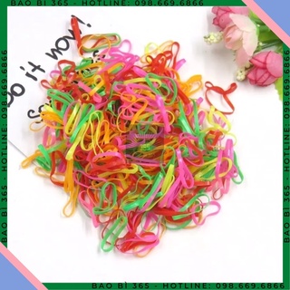 ☎️ 100 gr - 500 gr💥chun buộc tóc💥 nịt buộc tóc màu đen và nhiều màu.
