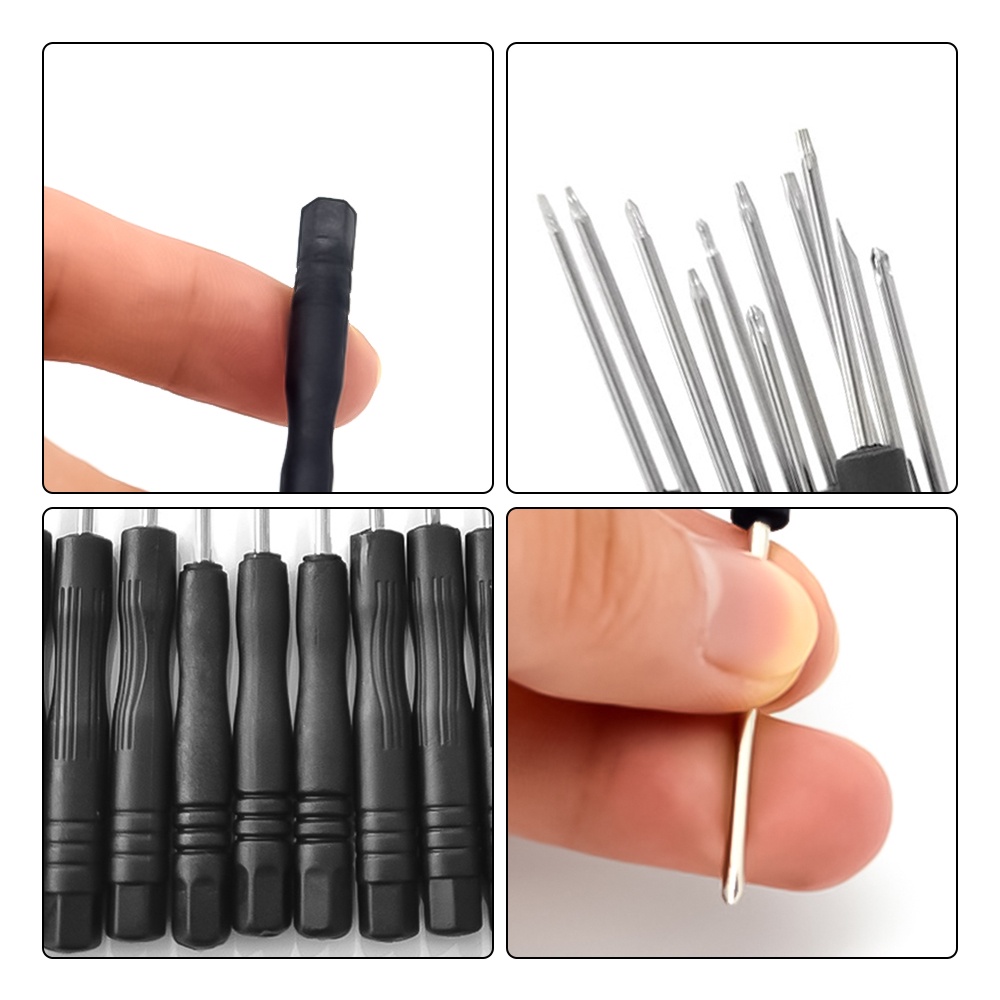 Bộ tua vít nhỏ Adieepenthiết kế 12 trong 1 có nam châm cách điện đa năng thích hợp cho PC / điện thoại di động