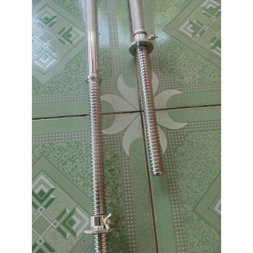 thanh đòn tạ thẳng 1m2 phi 25 hàng nhập