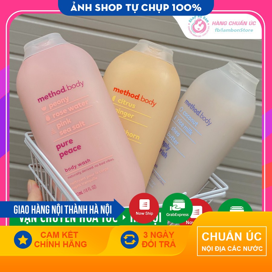 Sữa Tắm Method. Body 532ml - Úc