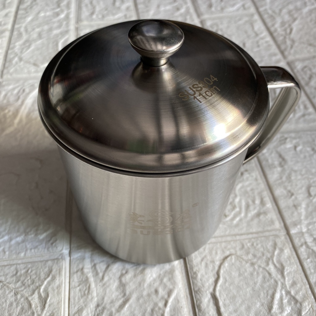 Ca Inox SUS 304. Dung tích các loại