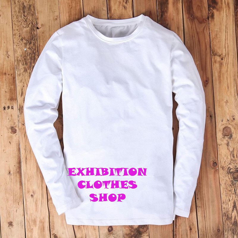 ÁO PHÔNG DÀI TAY NAM CHẤT THUN MÁT MÀU TRẮNG | BigBuy360 - bigbuy360.vn