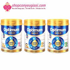 MẪU MỚI Sữa Optimum gold số 1, 2, ,3  hộp 400g ( Date moi