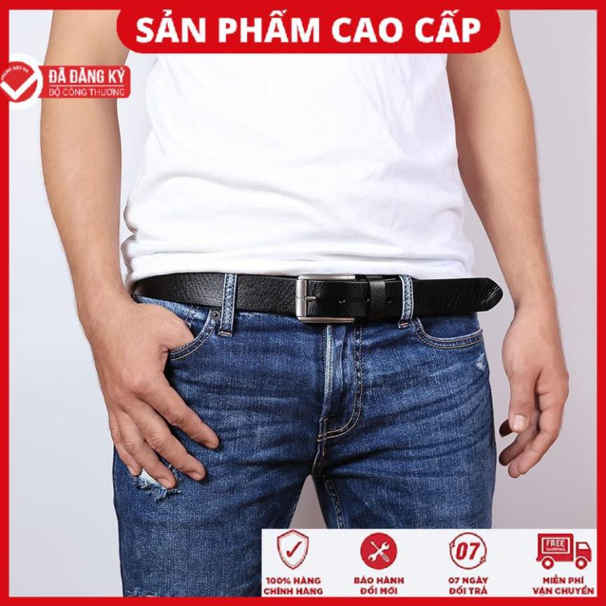 Thắt Lưng Nam Da Bò 4U 1 Lớp Sang Trọng T231D15