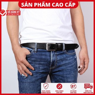 [Mã FAMALLT5 giảm 15% đơn 150K] Thắt Lưng Nam Da Bò 4U 1 Lớp Sang Trọng T231D15