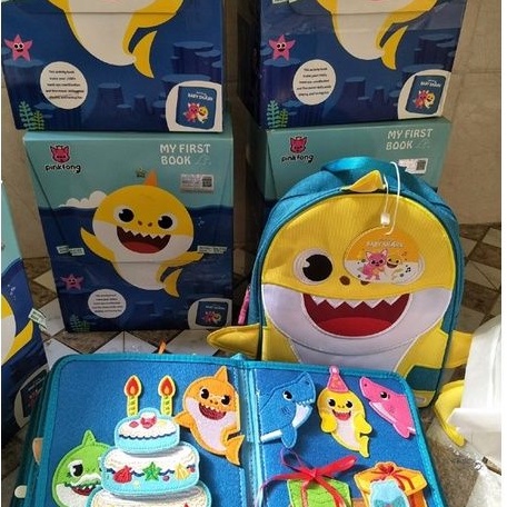 SET BALO + SÁCH VẢI BABYSHARK