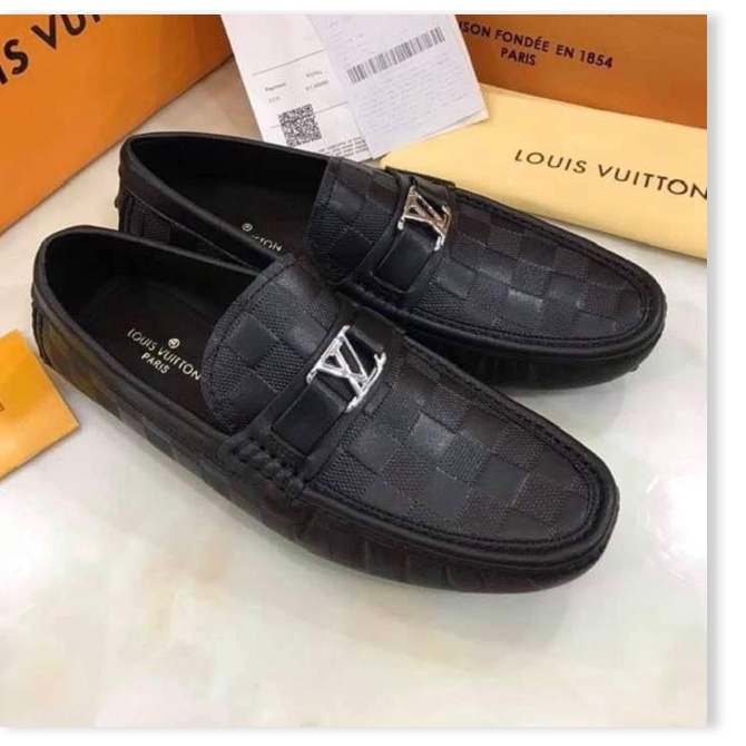 .: 𝗠𝗔𝗡𝗧𝗢 𝗦𝗜𝗠𝗣𝗟𝗘 :. Giầy mọi Lvvv sắt trắng nam hàng xịn êm