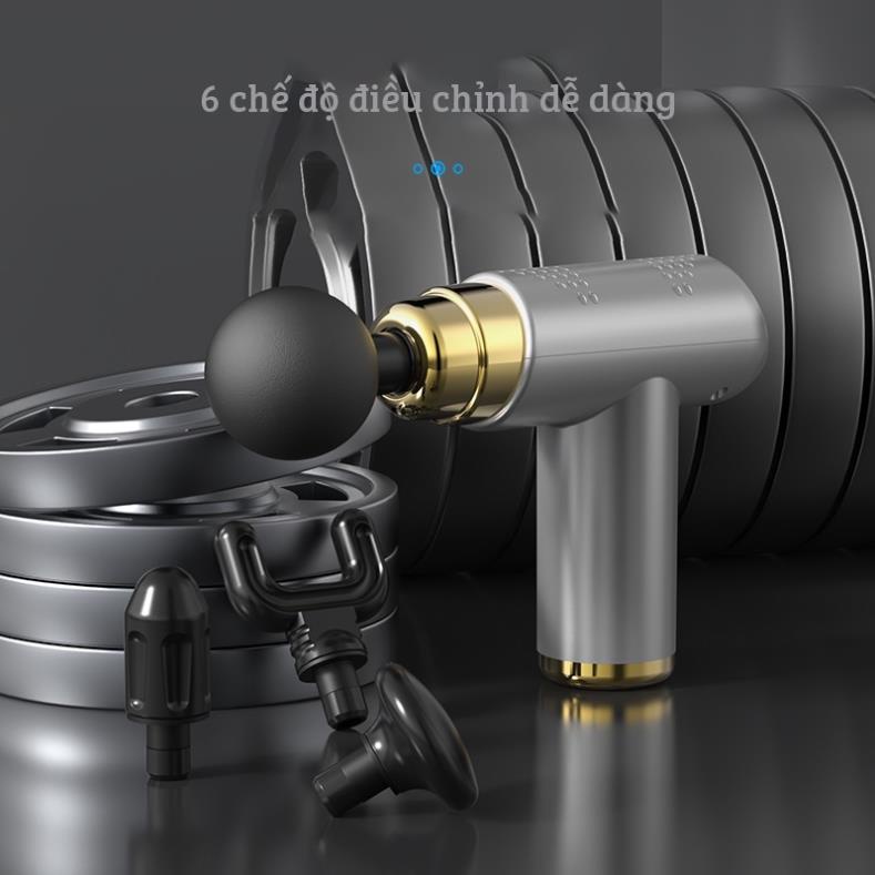 [Xả Hàng]  Máy masage mini cầm tay Súng mát xa Máy đấm lưng massage cổ vai gáy giảm co cứng cơ